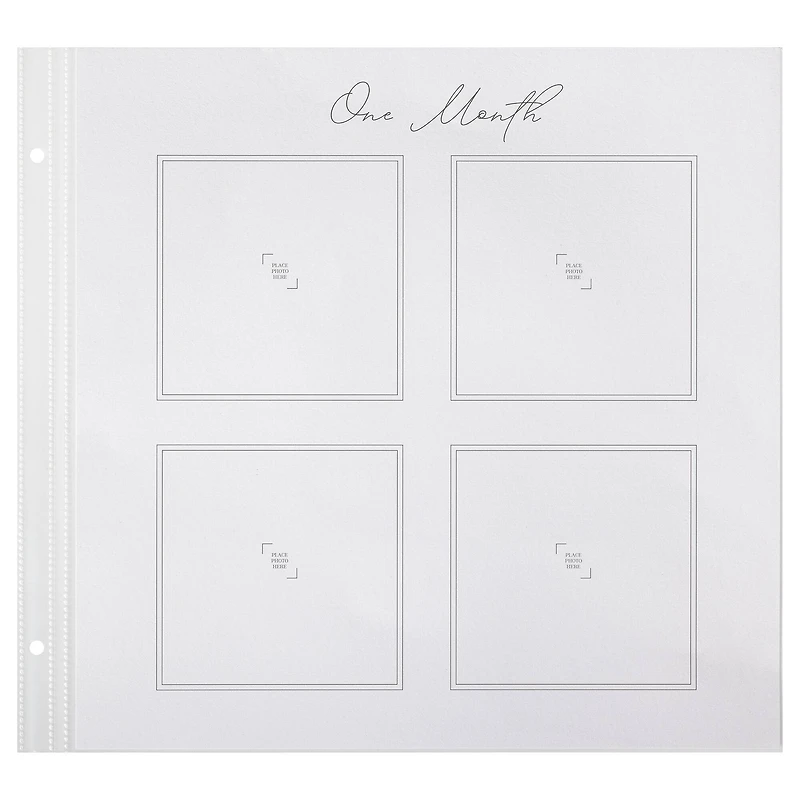 12" x 12" Baby's First Year Guided Scrapbook Layouts by Recollections™