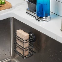 Laura Ashley Dark Gray Speckled Sponge Holder