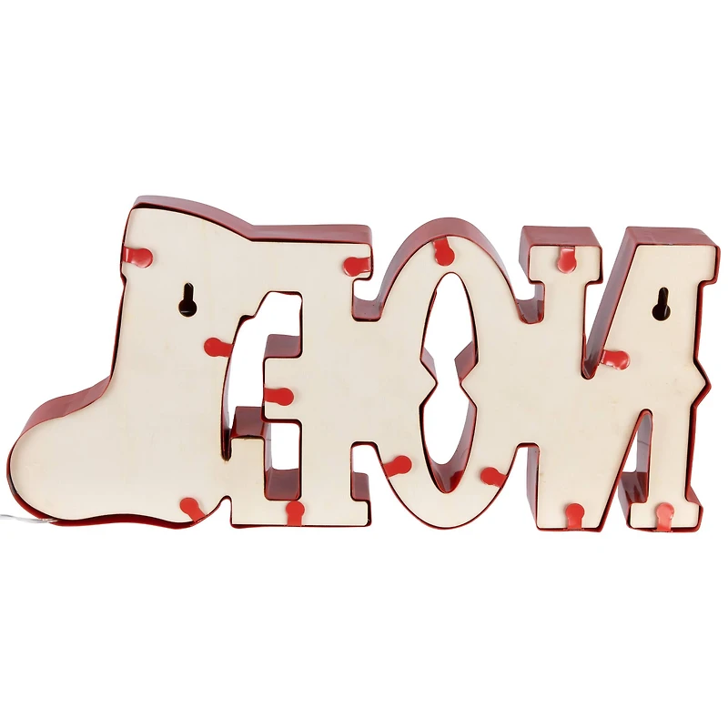 Lighted "Noel" Christmas Decoration - 16"