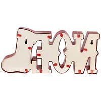 Lighted "Noel" Christmas Decoration - 16"