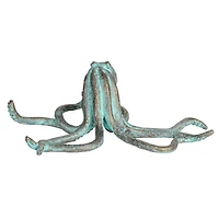 Hello Honey® 12.5" Teal Verdigris Octopus Tabletop Décor