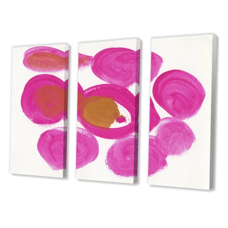 Designart - Pink Circular Composition