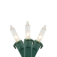100ct. Mini Christmas String Lights with Green Wire