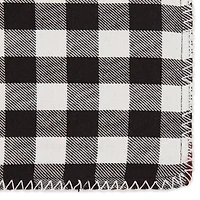 DII® Buffalo Check with Embroidery Placemat Set, 6ct.