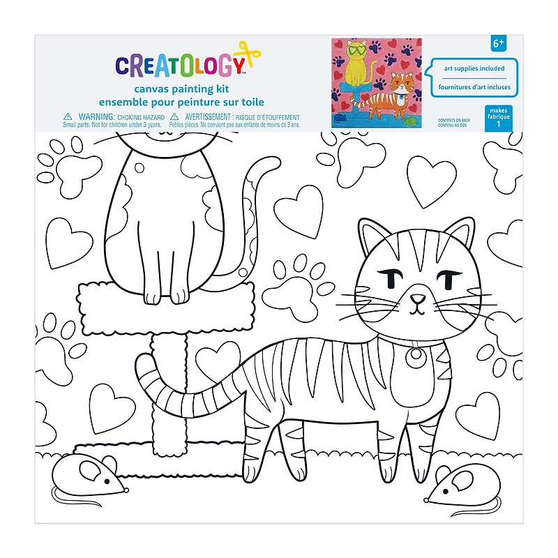 Assorted Canvas Paint Set by Creatology™