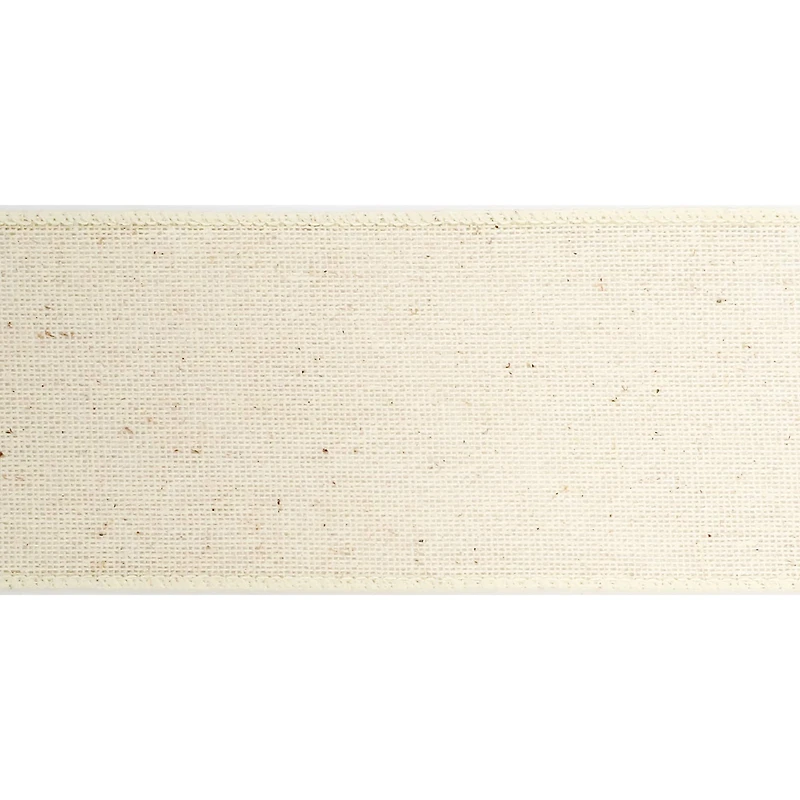 2.5" x 25ft. Muslin Wired Ribbon by Celebrate It™ Décor