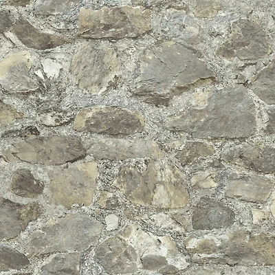 RoomMates Weathered Stone Peel & Stick Wallpaper