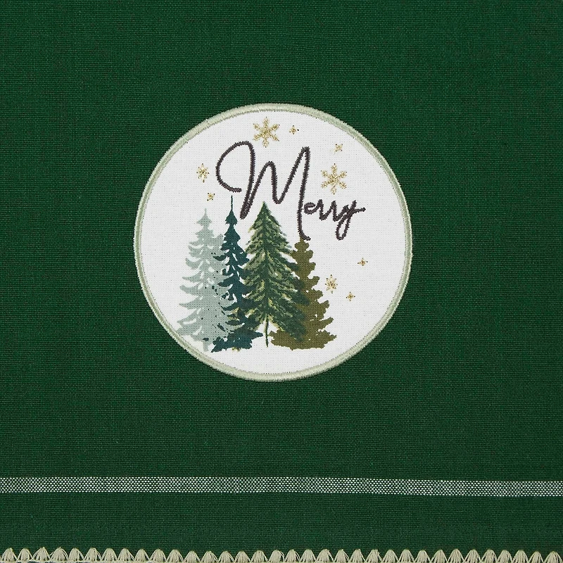 DII® Winter Woods Embellished Dishtowel Set