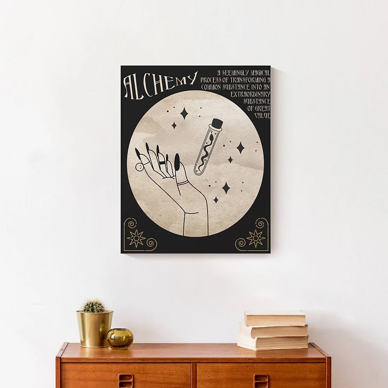 Alchemy Hand Potion 8 16" x 20" Canvas Wall Art