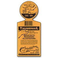 Borden & Riley No.35C Sun-Glo Thumbnail Soft Tone Sketch Roll