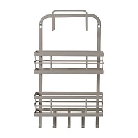 Honey Can Do Gray 3-Shelf Kitchen Wall Storage