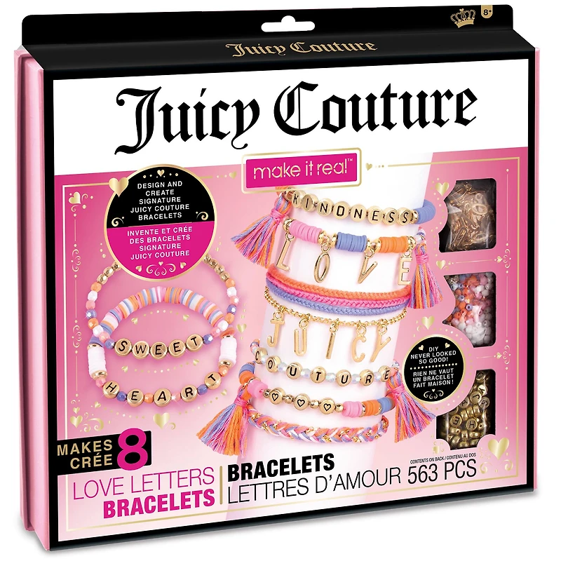 Make It Real Juicy Couture Love Letters Bracelets Activity Kit