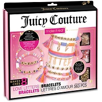 Make It Real Juicy Couture Love Letters Bracelets Activity Kit