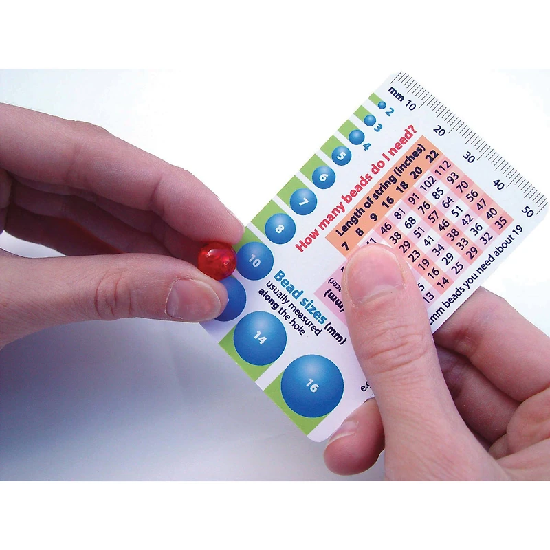 The Beadsmith® Bead Oracle™ Beader's Wallet Reference Card