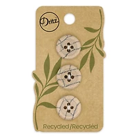 Dritz® 18mm Beige-Camel Recycled Polyester Round Button, 9ct.