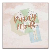 Vacay Mode Canvas Wall Art