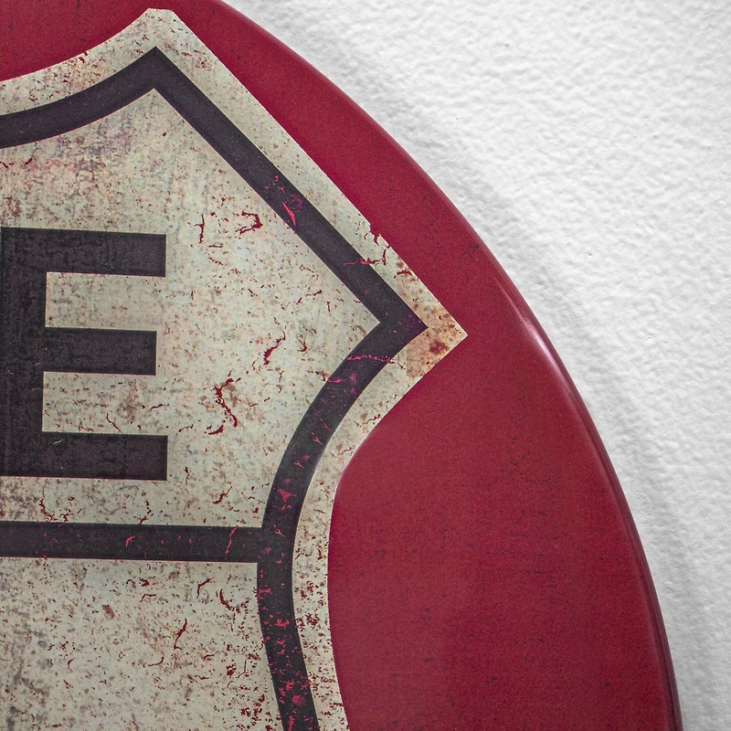 American Art Décor™ 15" Route 66 Metal Sign