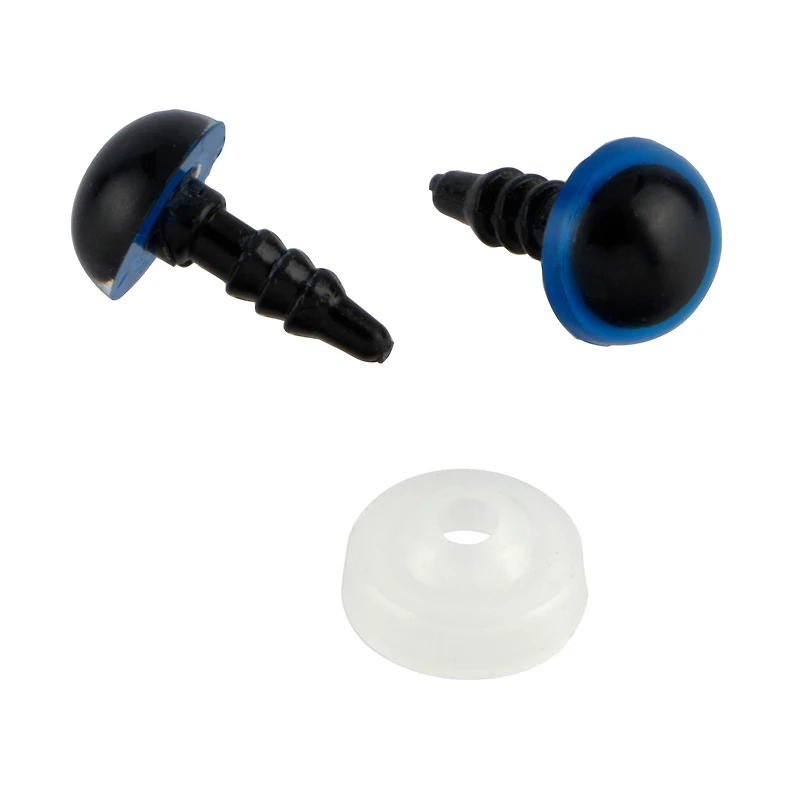 9mm Blue Craft Eyes, 6ct. by Loops & Threads®