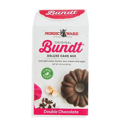 Nordic Ware Double Chocolate Bundt® Deluxe Cake Mix