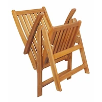 Acacia Wood Folding Outdoor Patio Chairs