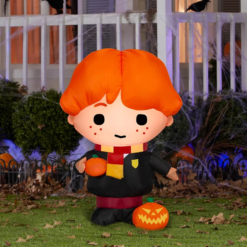 3ft. Airblown® Inflatable Ron with Jack-o-lanterns