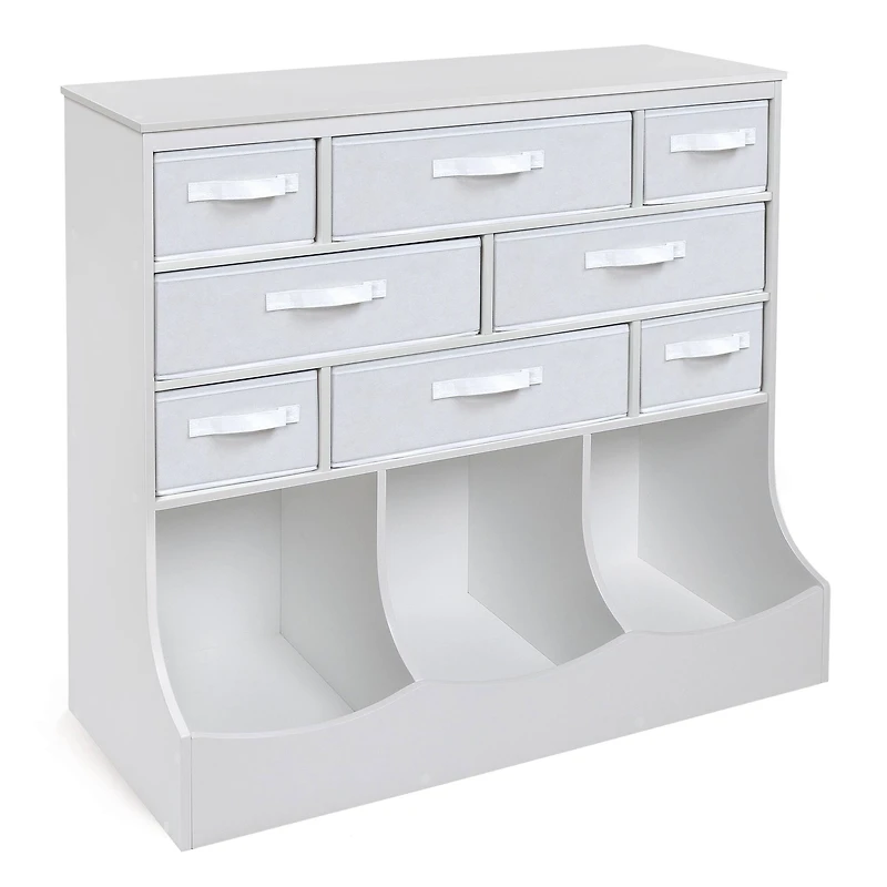 Badger Basket White Baskets & Bins Storage Station