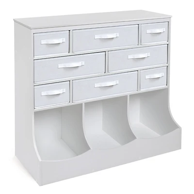 Badger Basket White Baskets & Bins Storage Station