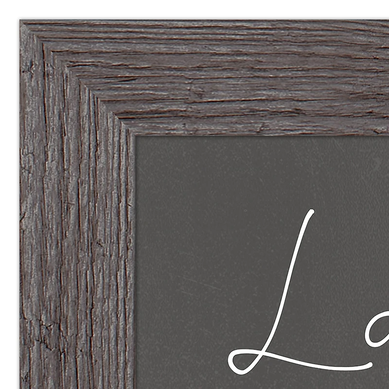 Laundry Story 14" x 11" Western Gray Framed Print