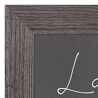 Laundry Story 14" x 11" Western Gray Framed Print