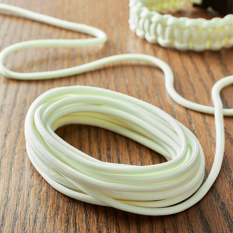 Pepperell 550 Parachute Cord, Glow In The Dark