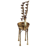 Design Toscano Deer Antler Falls Cascading Metal Sculptural Fountain
