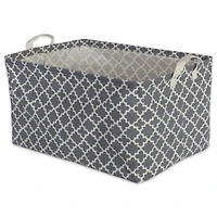 DII® Gray Lattice Laundry Bins
