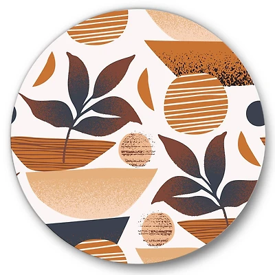 Designart - Tropical Leaf Silhouettes and Shapes I