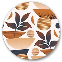 Designart - Tropical Leaf Silhouettes and Shapes I
