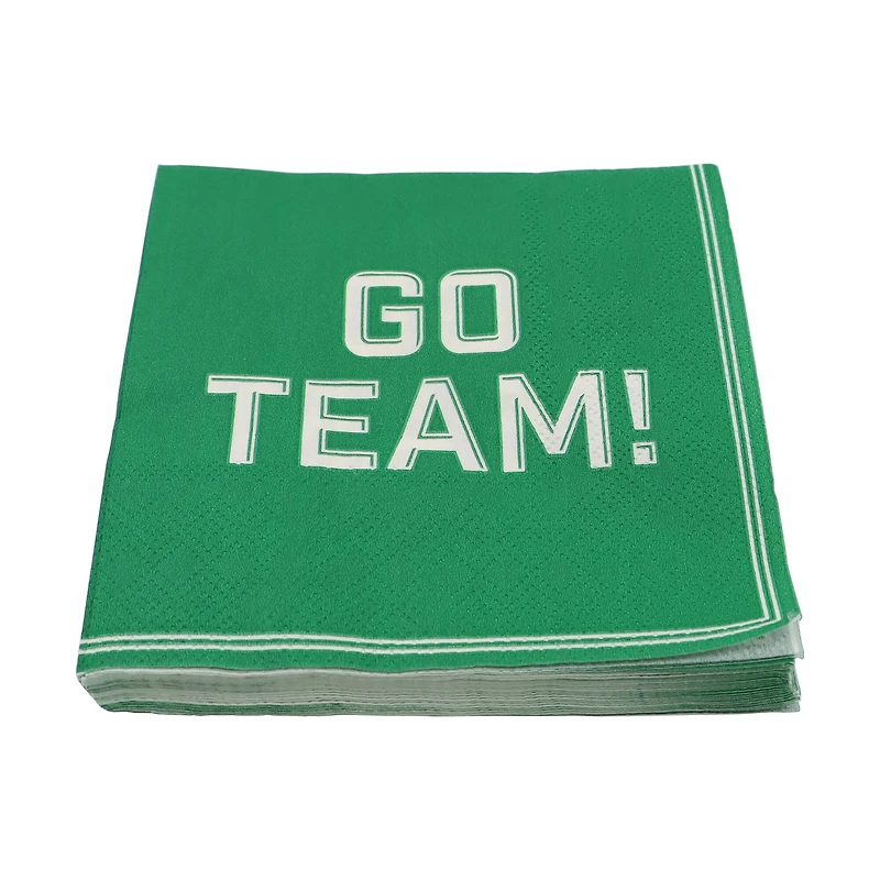 Green Go Team Paper Beverage Napkins, 20ct. by Celebrate It™