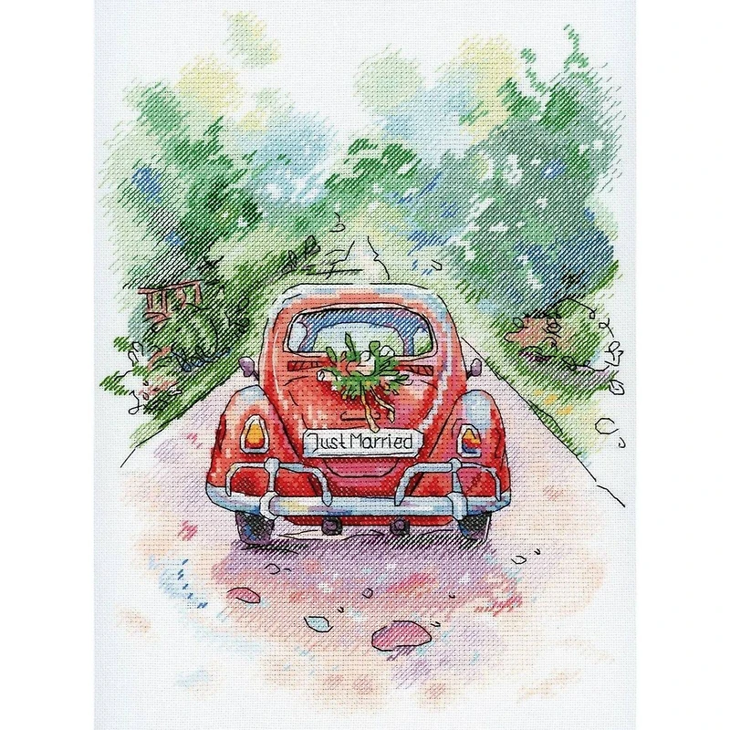 MP Studia Romantic Journey Cross Stitch Kit