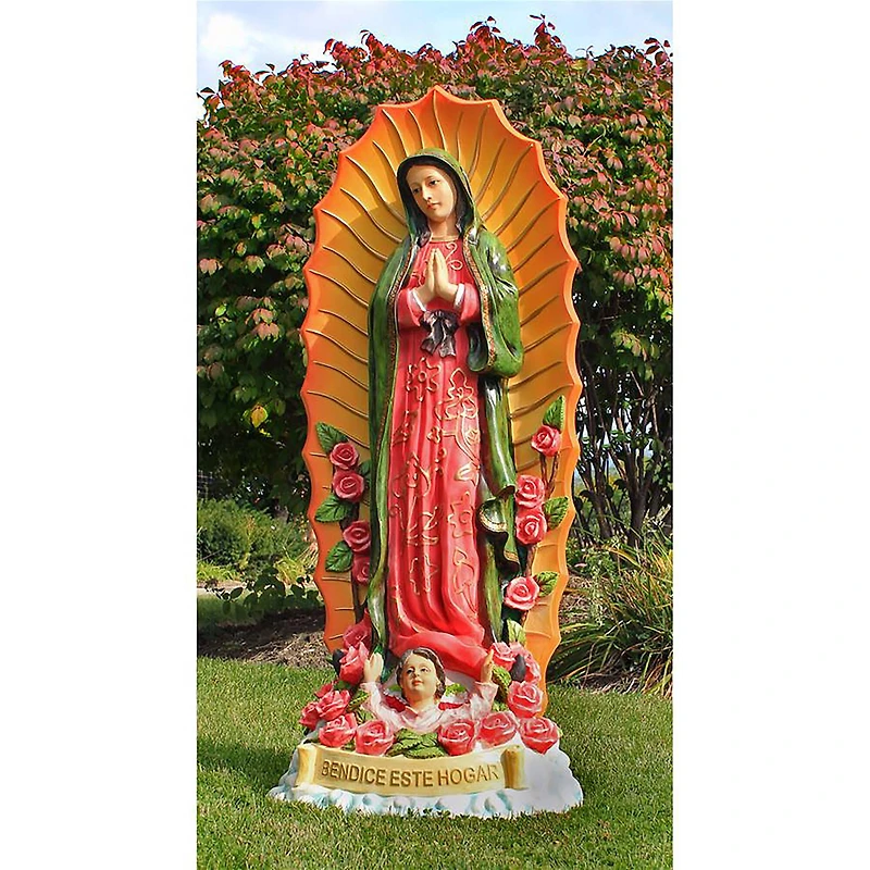 Design Toscano Grande The Virgin of Guadalupe Religious Statue