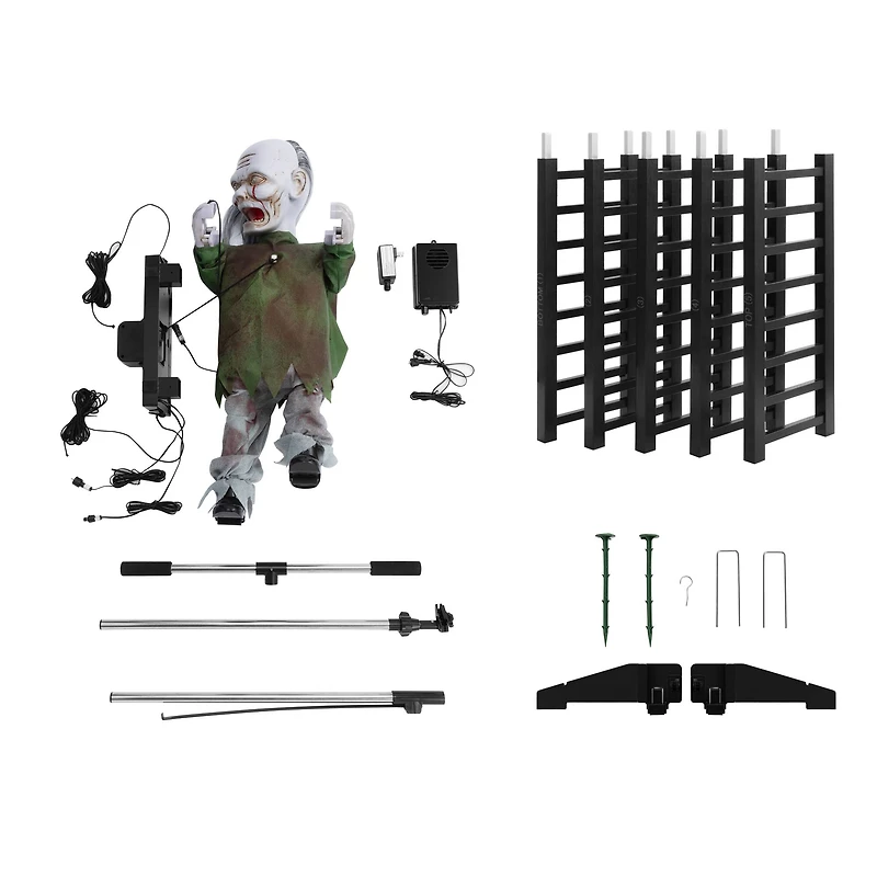 Mr. Halloween 10ft. Outdoor Climbing Zombie