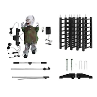 Mr. Halloween 10ft. Outdoor Climbing Zombie