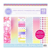 Craft Smith 12" x 12" Candy Brights Paper Pad