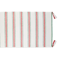 DII® 72'' Joyful Snowflakes Jacquard Reversible Table Runner