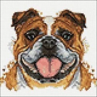 Crafting Spark Bulldog Diamond Painting Kit