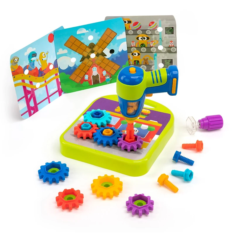Educational Insights Design & Drill® Gears Workshop Kit
