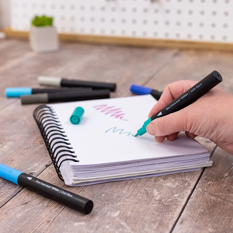 Spectrum Noir™ Cool Elements Glitter Marker Set
