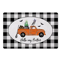 Hello My Pretties Halloween Truck Floor Mat