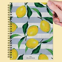 TF Publishing 2025 Medium Lemons of Capri Weekly Monthly Spiral Planner