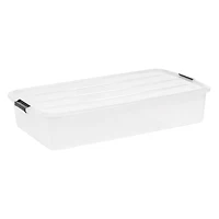 IRIS® 50qt. Clear Underbed Storage Boxes with Latching Lids, 3ct.