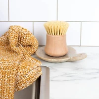 Hello Honey® Hand-Carved Marble Dish with Handle