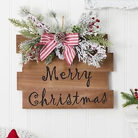 20" Merry Christmas Door Wall Hanger