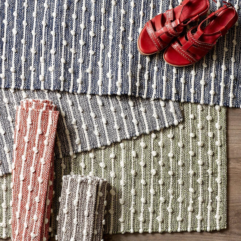 DII® Stone Recycled Cotton Loop Rug, 2ft. x 3ft.